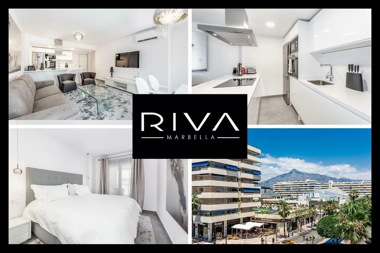 Apartment By Riva - Luxurious, Exclusive 2 Bedroom Apt Inside Puerto Banus Marbella